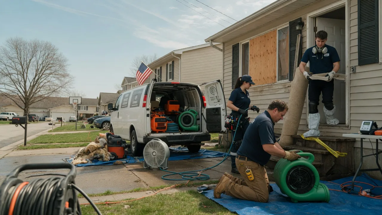 Water Damage Restoration in Golf, IL near me